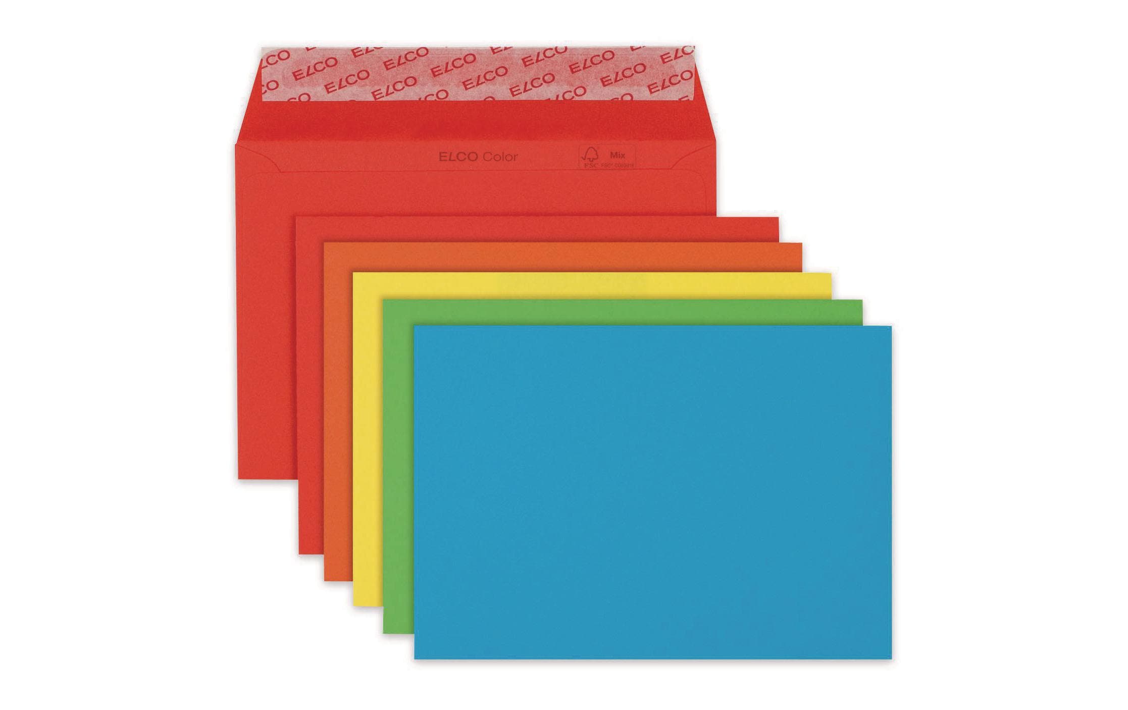 ELCO, Couvert Color C6 Assortiert, 20 Stück
