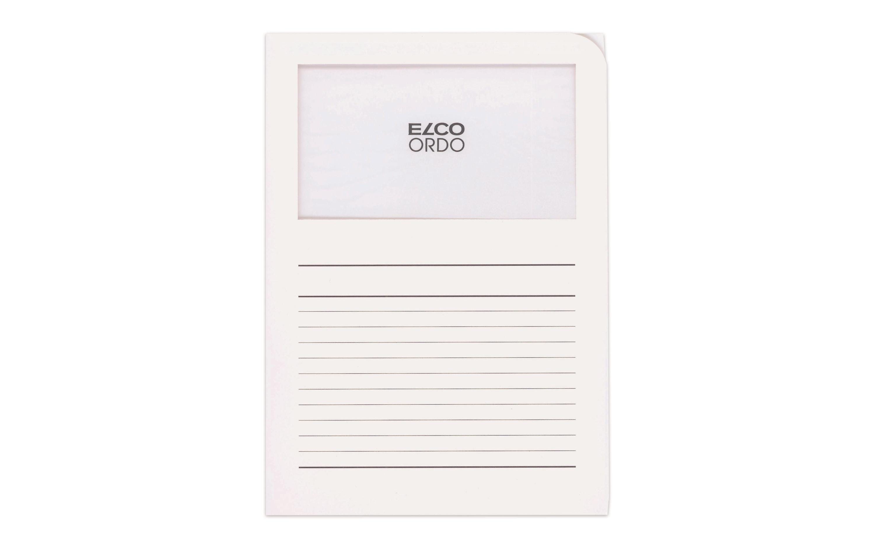 ELCO, Sichthülle Ordo Classico A4 Weiss, 10