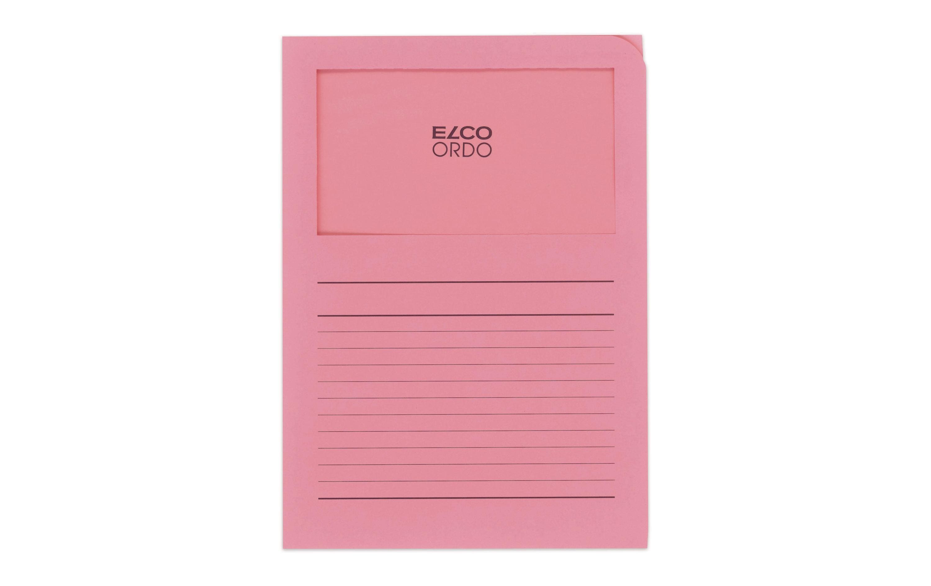 ELCO, Sichthülle Ordo Classico A4 Rosa, 10