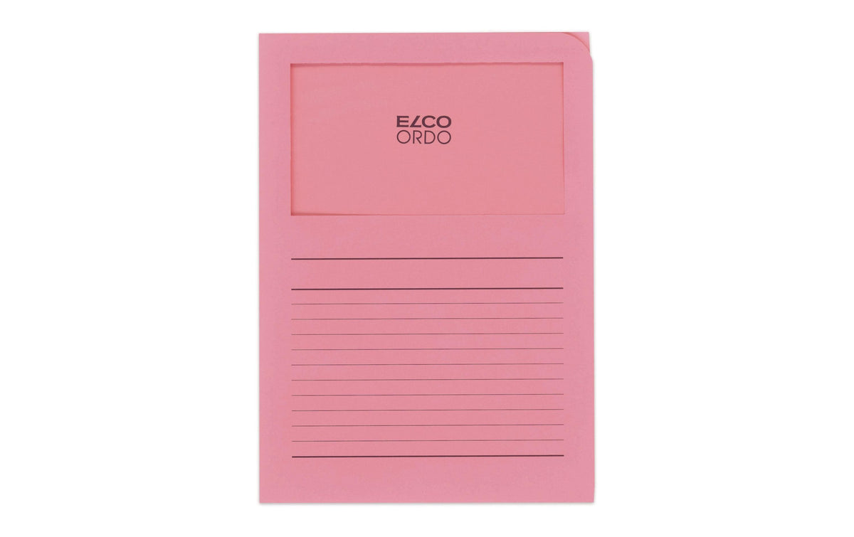 ELCO, Sichthülle Ordo Classico A4 Rosa, 10
