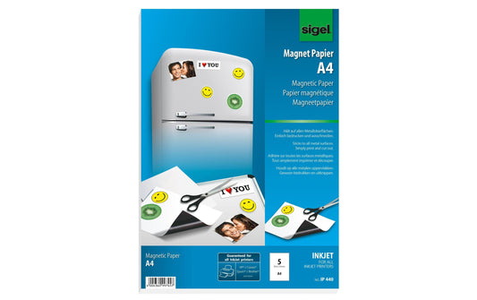 Sigel Inkjet-Magnet-Papier A4