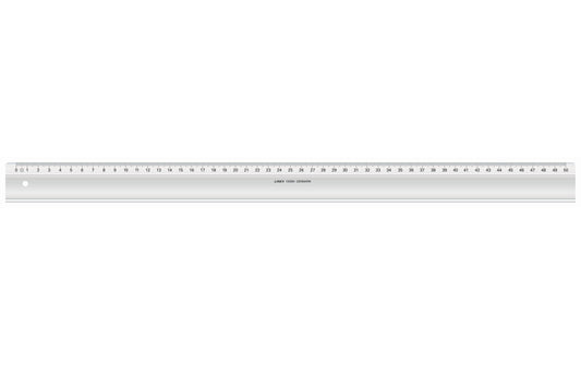 Linex | : Lineal 50cm, Tuschekante | Lineal 50cm