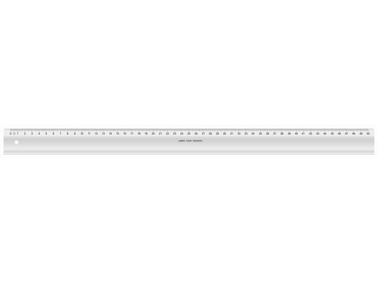 Linex | : Lineal 50cm, Tuschekante | Lineal 50cm