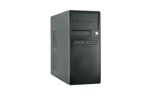 Chieftec Midi Tower Gehäuse CG-04B-OP black