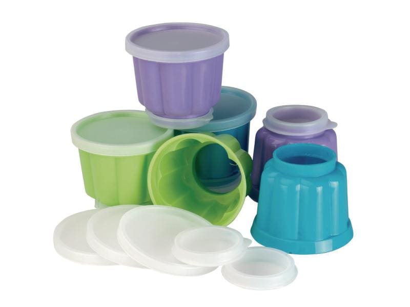 Ibili | Puddingförmchen Set | Kunststoff