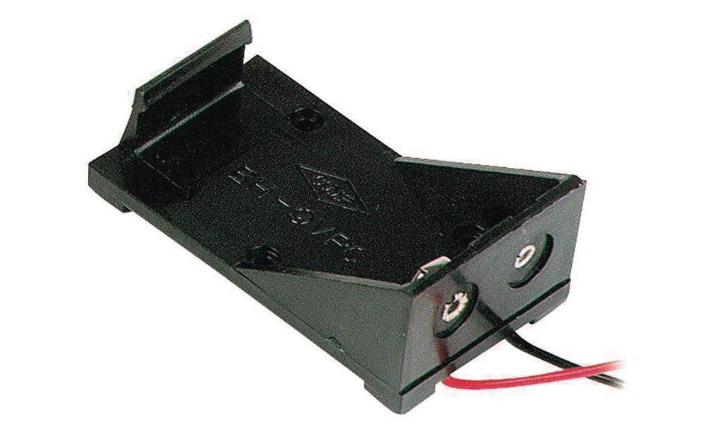 Velleman BH9V Batteriehalter 1x 9V Block