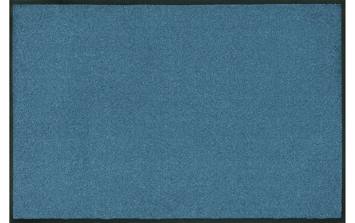 Wash+Dry Stahlblau Fussmatte