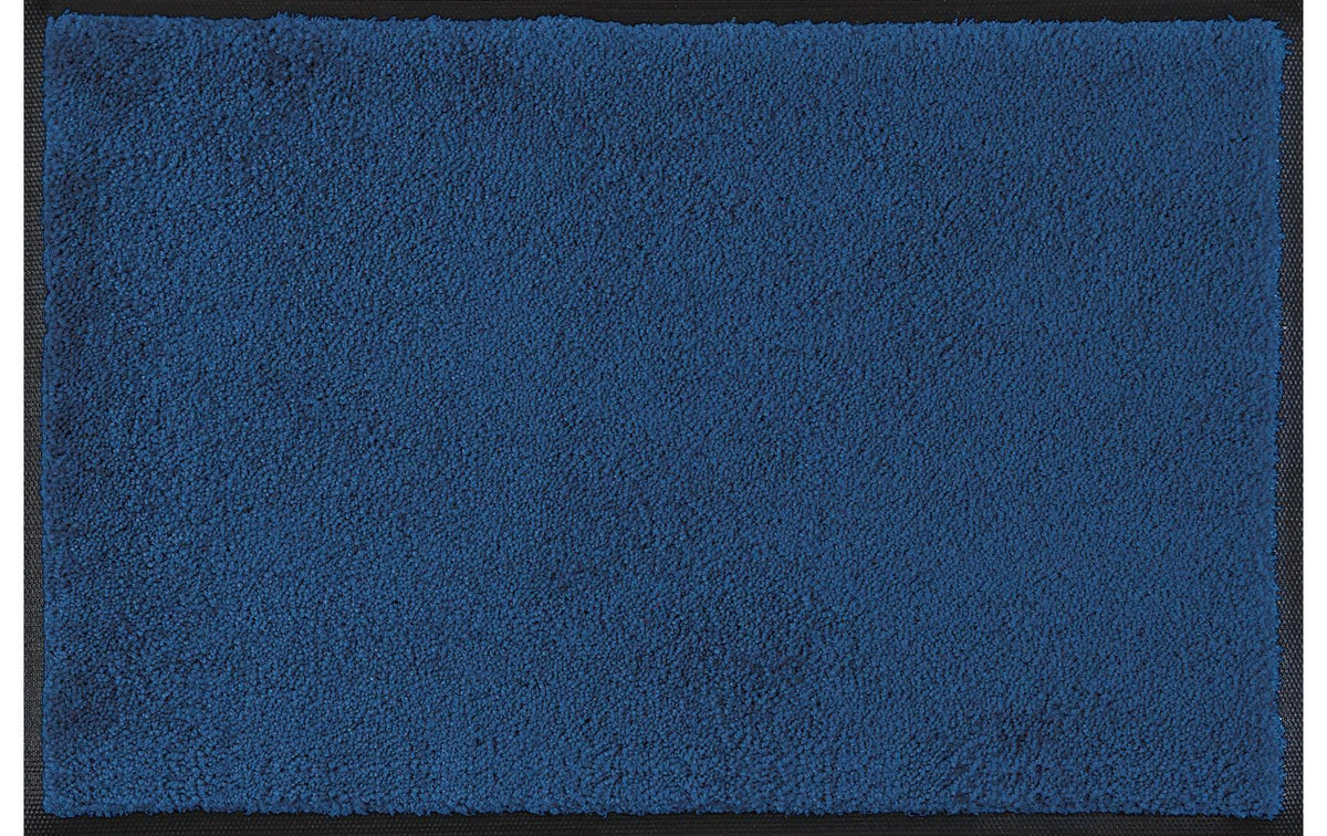 wash+dry, Fussmatte Marineblau, 50 cm x 75