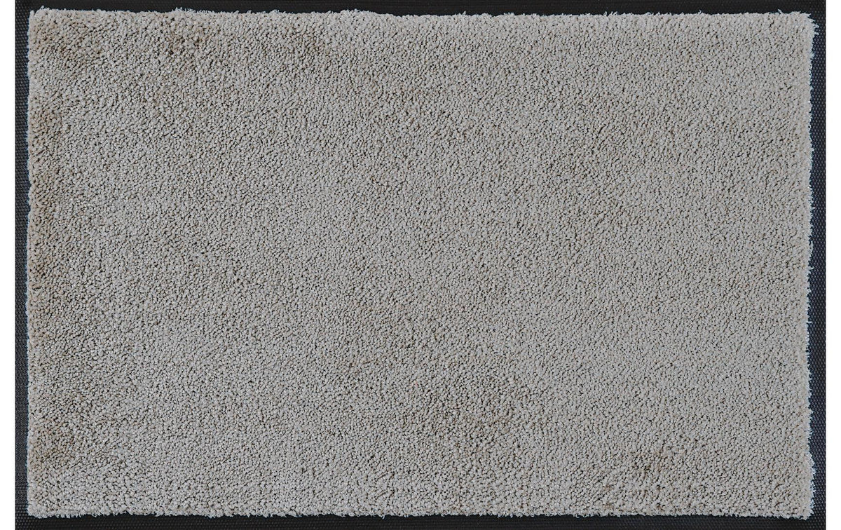 wash+dry, Fussmatte Hellgrau, 50 cm x 75 cm