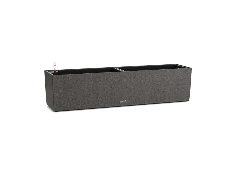 Lechuza | Blumentopf BALCONERA Stone 80 | Schwarz