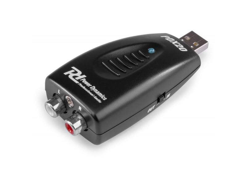 Power Dynamics | PDX20 | USB/Cinch Audiointerface