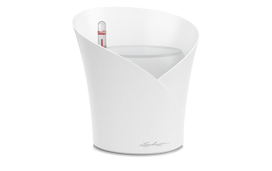 Lechuza, Blumentopf ORCHIDEA Weiss matt