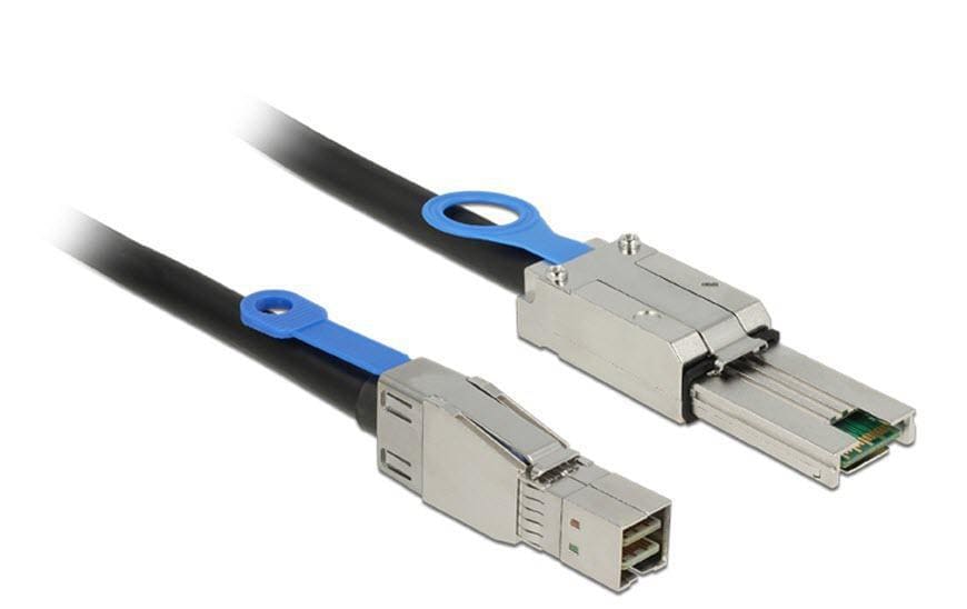 Delock SAS Kabel: SFF8644-SFF8088, 2m