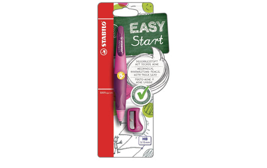 STABILO | EASYergo 3.15 START links, pink | inkl. Spitzer