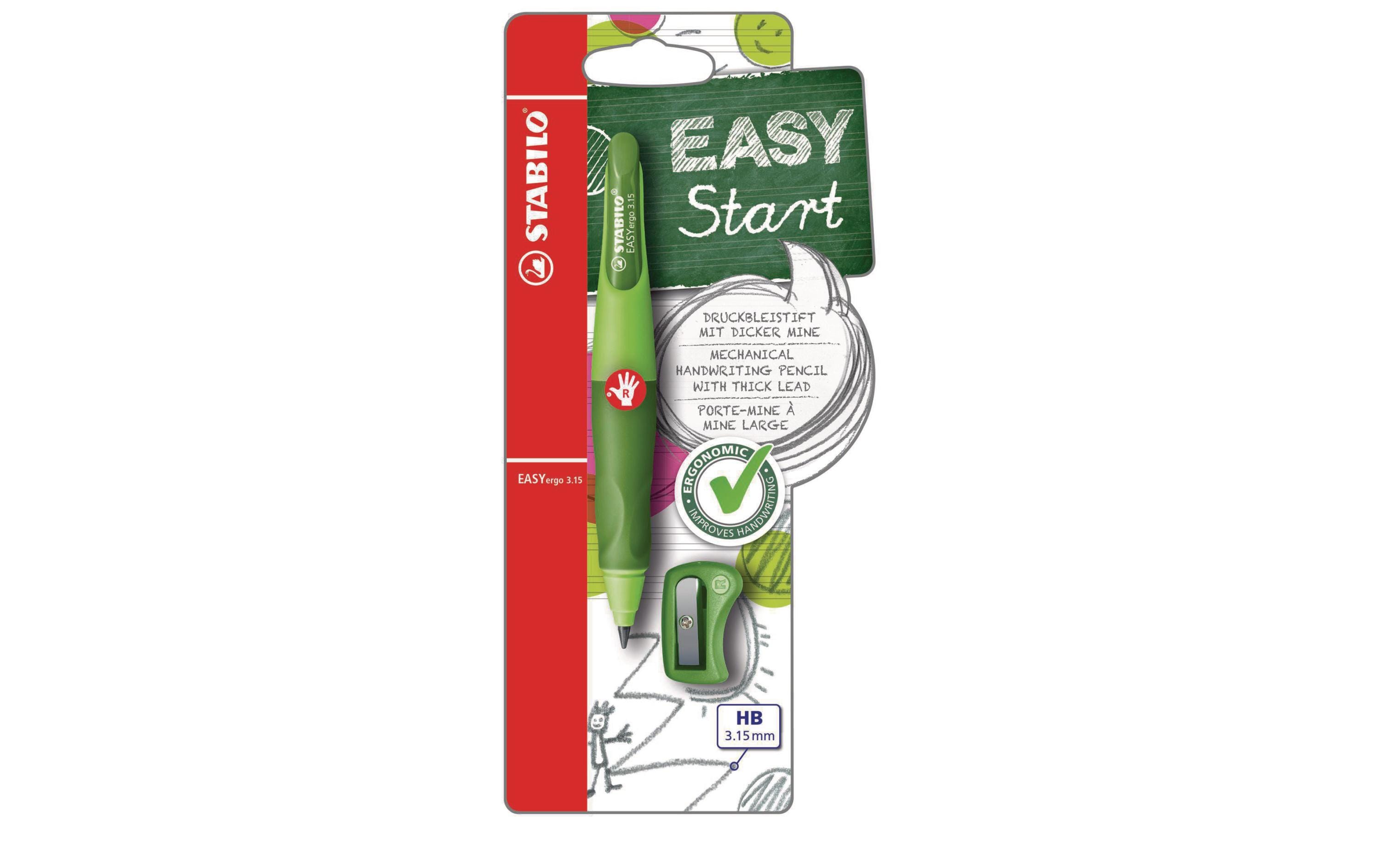 STABILO EASYergo 3.15 START rechts, grün