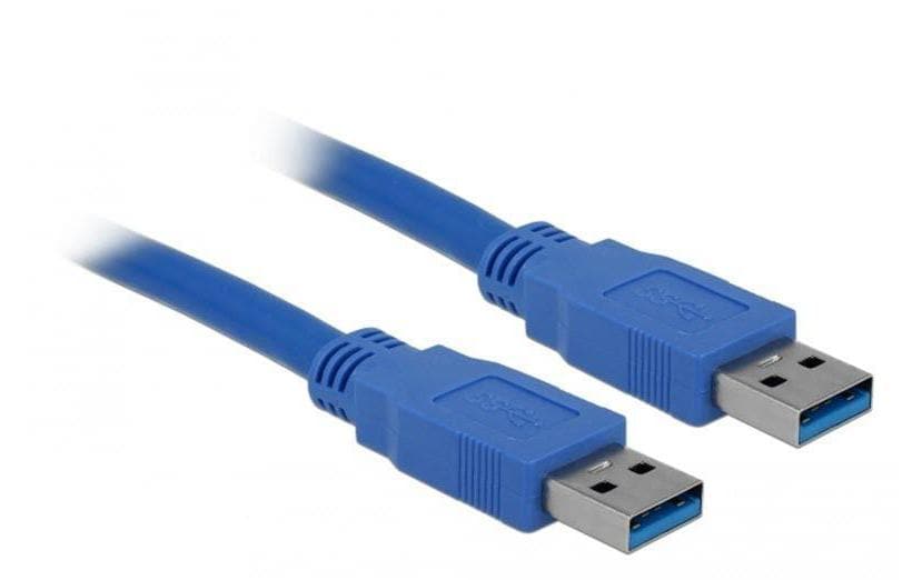 USB3.0 Kabel, 5.0m, A-A, Blau