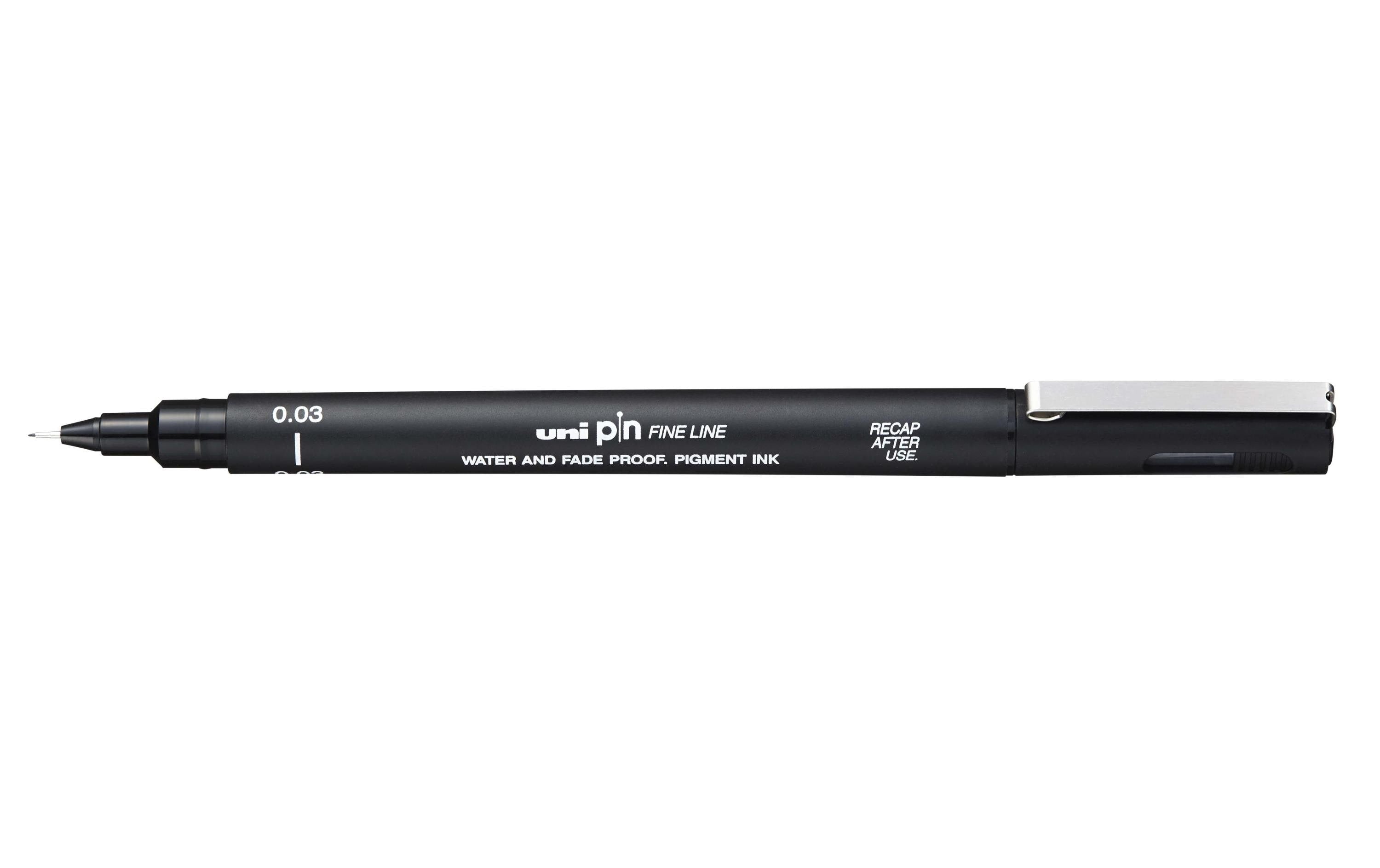 Uni, Fineliner PIN 0.03 mm, Schwarz