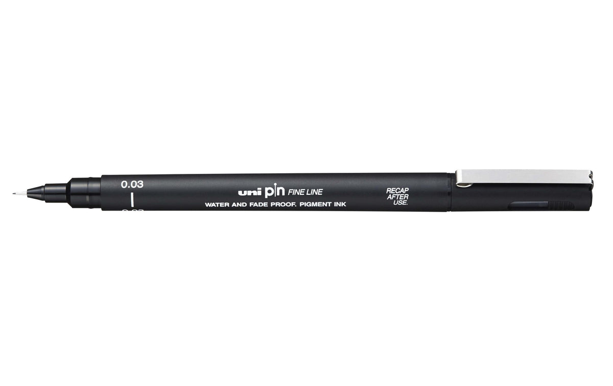 Uni, Fineliner PIN 0.03 mm, Schwarz