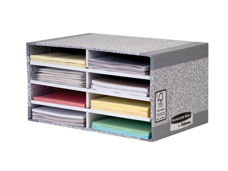 Fellowes | R-Kive System Schreibtischmanager | 5 Stück, grau