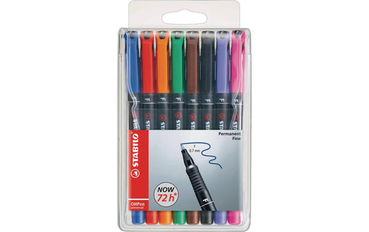 STABILO OHPen Universal Perm. F 8er Etui