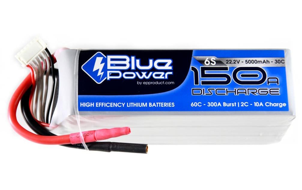 EP BluePower LiPo-Akku 22.2V 5000mAh 30C