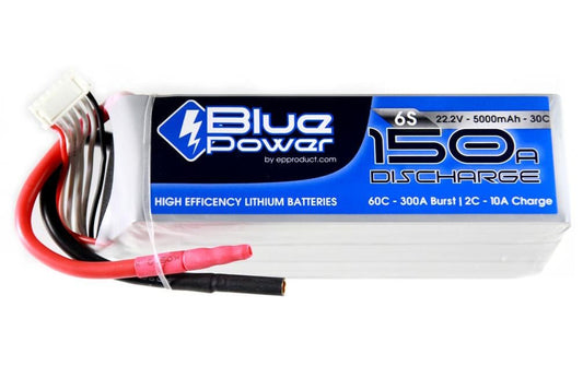 EP BluePower LiPo-Akku 22.2V 5000mAh 30C
