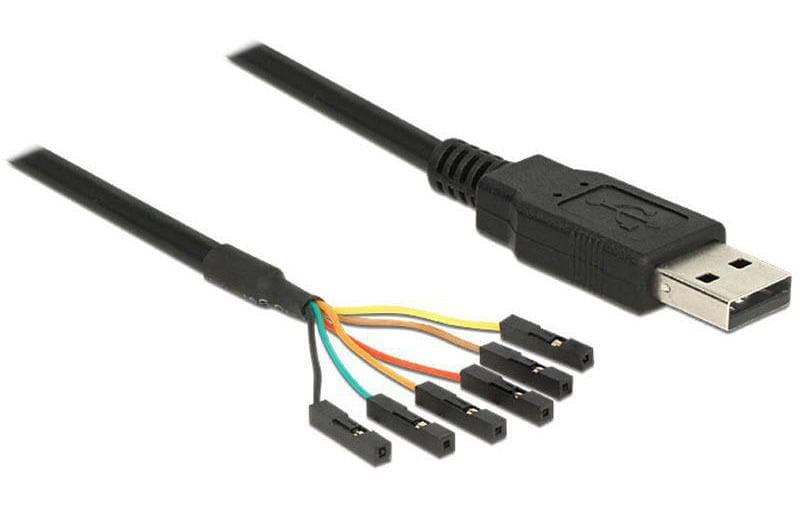 Delock 1.8m USB-Seriel TTL Kabel, 6Pin, 5V