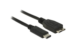 Delock USB3.1 Kabel MicroB St. - Typ-C St.