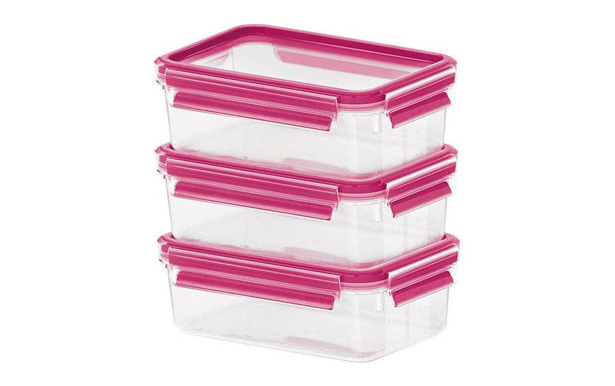 Emsa, Vorratsbehälter 3 Stück, 1.65 l, Rosa