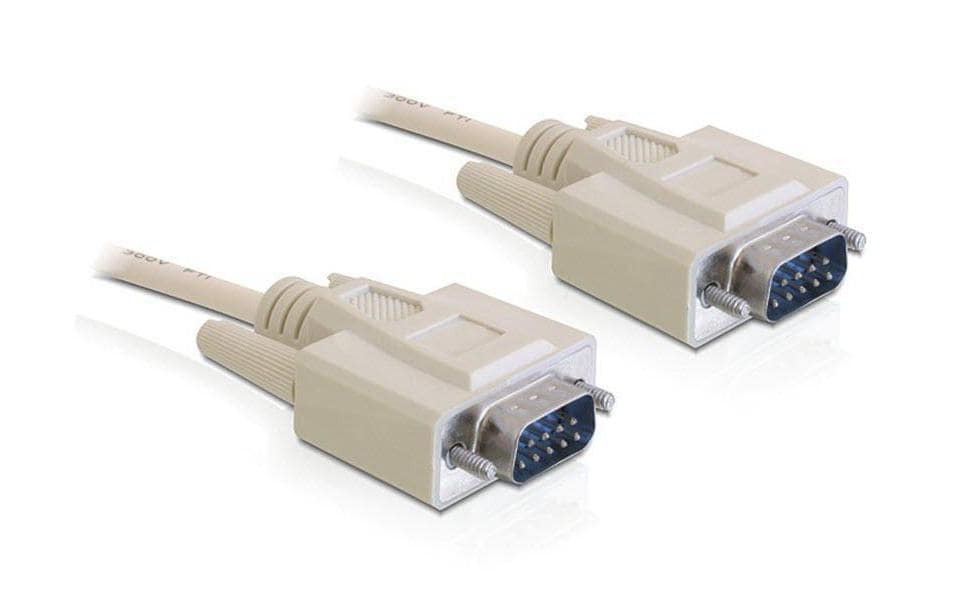Serielles Kabel DB9 St.-St. 3m, RS-232