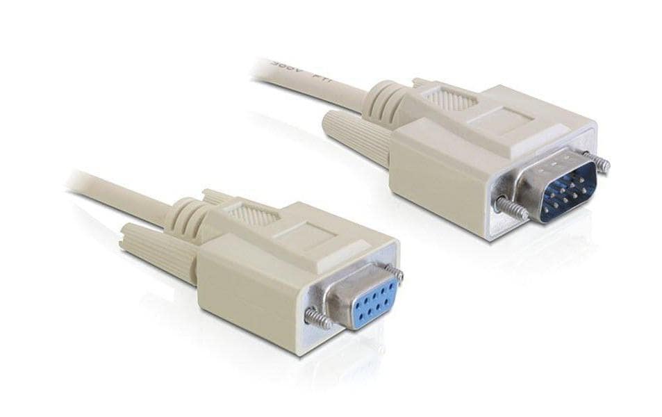 Delock, Verlängerungskabel RS-232 DB9 - RS-