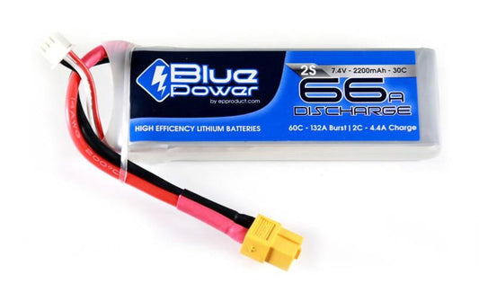 EP BluePower LiPo-Akku 7.4V 2200mAh 30C