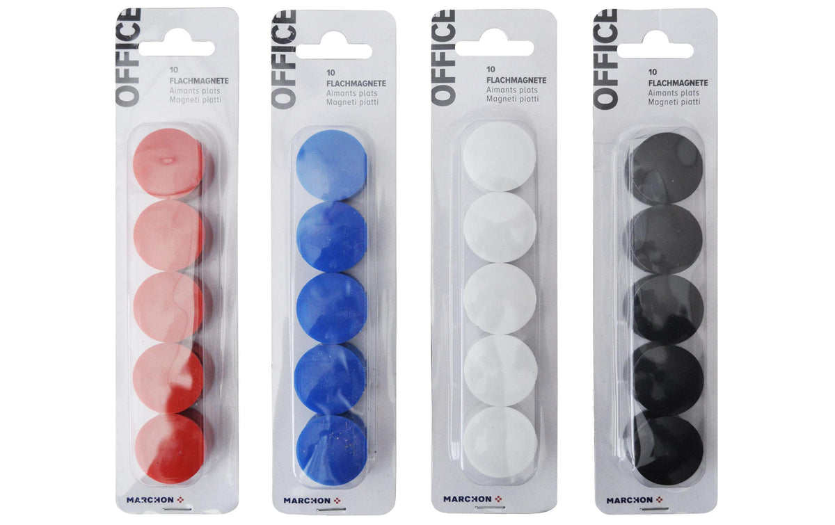 Office Magnet flach assortiert