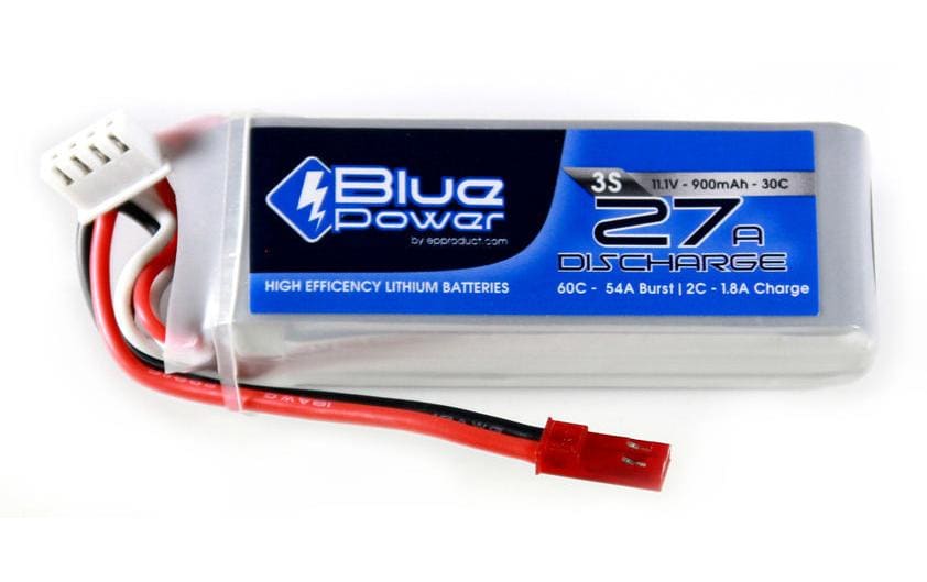 EP BluePower LiPo-Akku 11.1V 900mAh 30C
