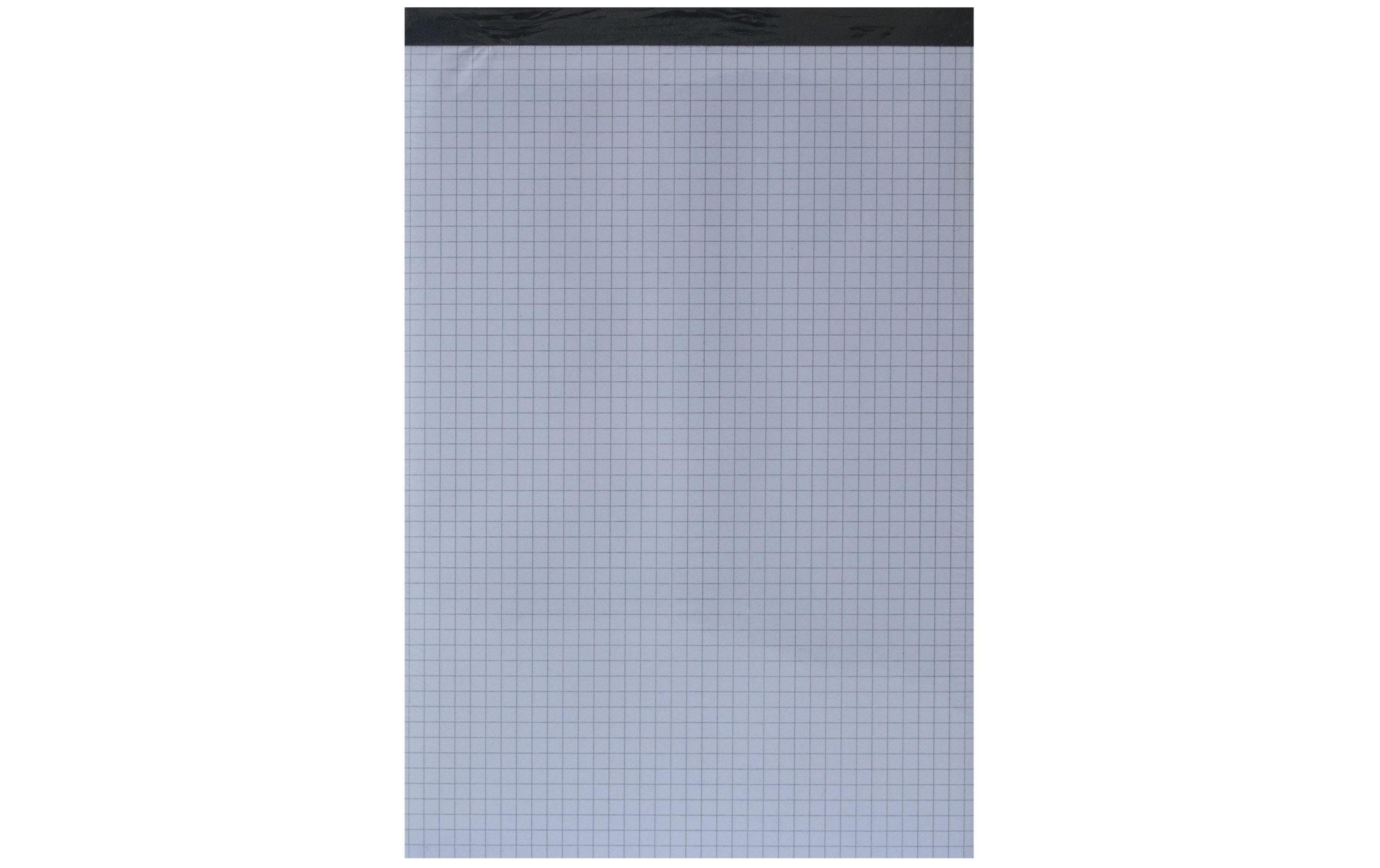 Office, Notizblock A5 100 Blatt, Kariert, 4