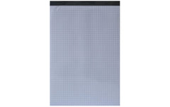 Office, Notizblock A5 100 Blatt, Kariert, 4