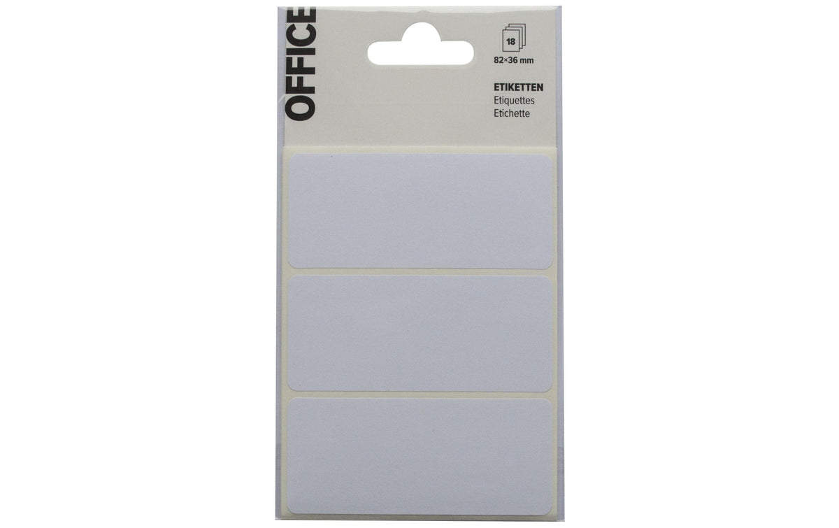Office Etiketten weiss 82x36mm