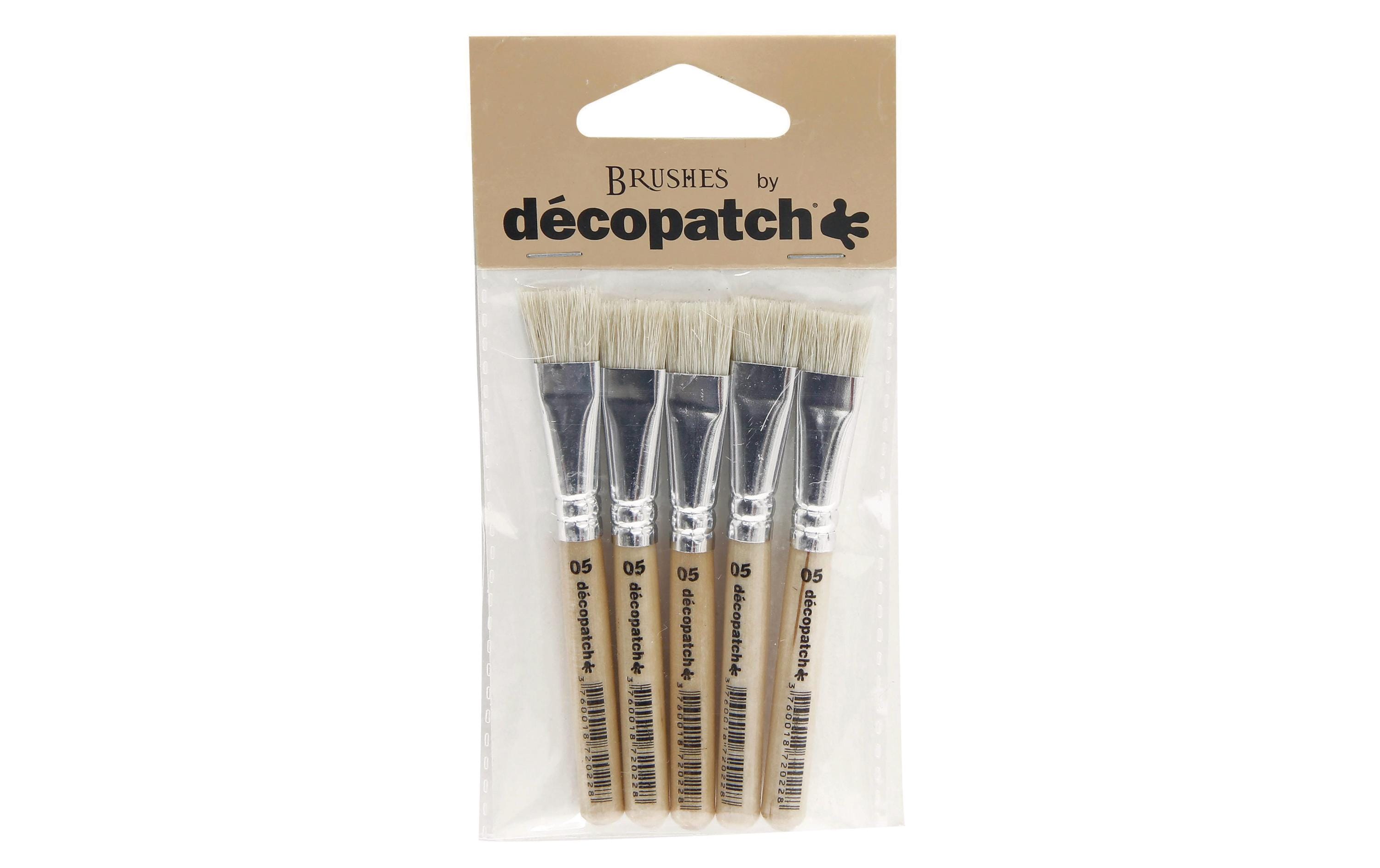 décopatch Pinsel Seide, 5er Set