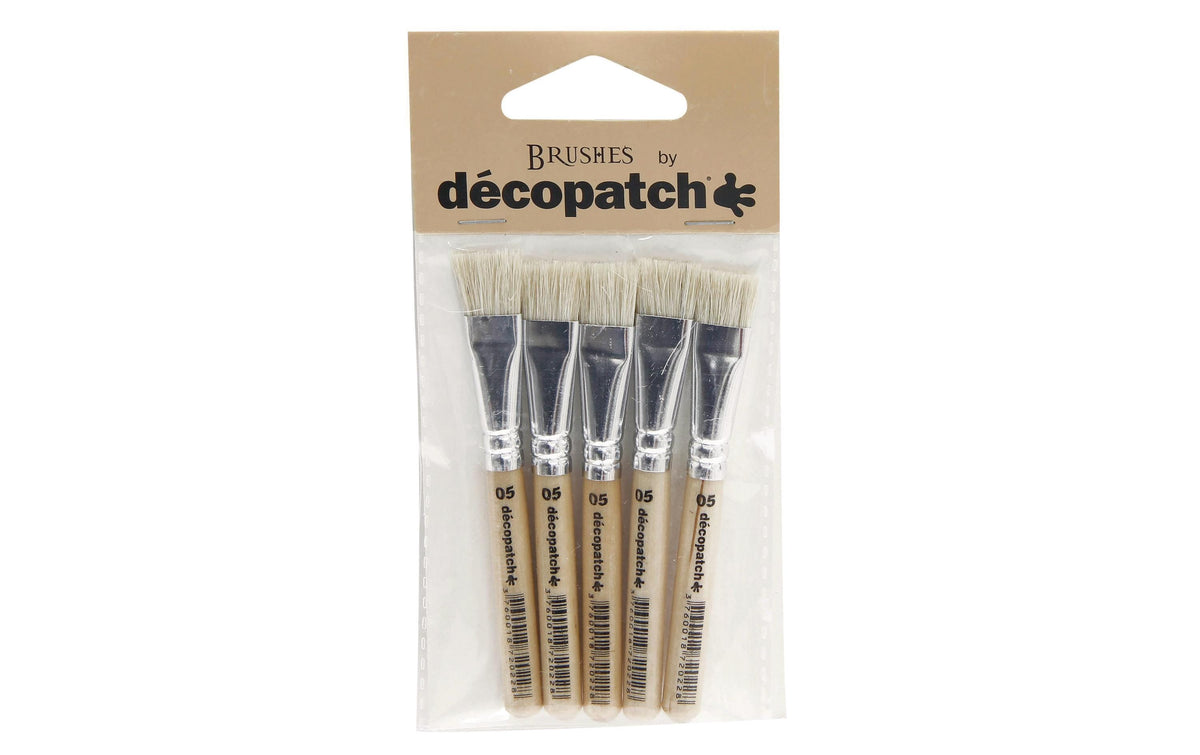 décopatch Pinsel Seide, 5er Set