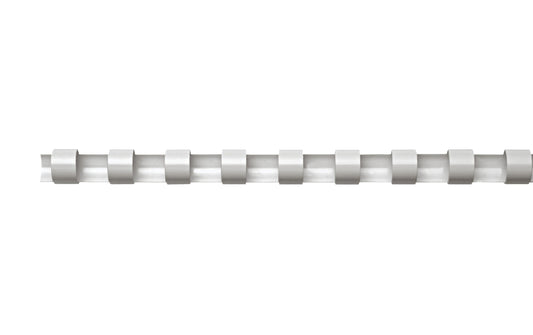 Binderücken 6mm, weiss, 25 Stk.