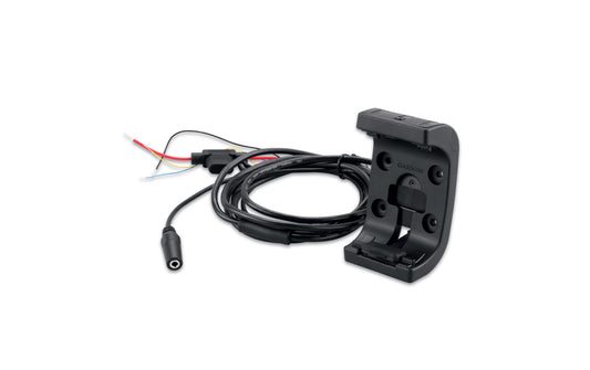 Amps Halterung mit Audio und Netzkabel