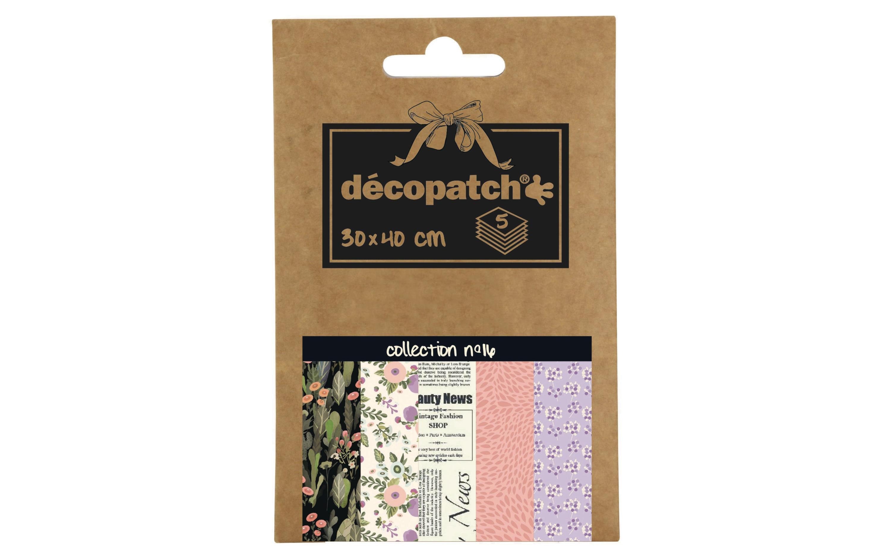 décopatch Papier 30 x 40 cm, 5 Blatt
