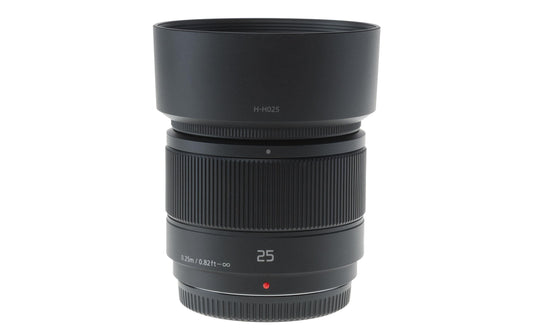 Panasonic 25mm / f 1.7 II Asph. schwarz