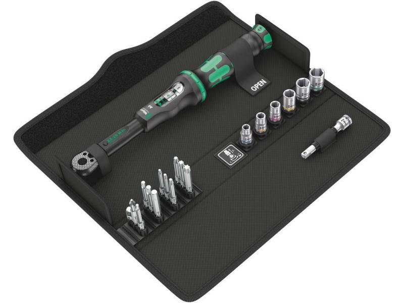 Wera | Click-Torque A 6 Set 1,20-teilig | in Box mit Bits + Nüssen