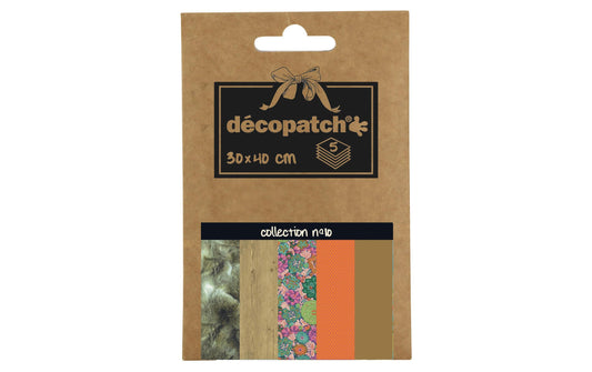 décopatch Papier 30 x 40 cm, 5 Blatt