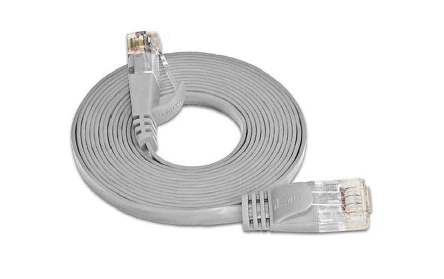 SLIM, Slimpatchkabel RJ-45 - RJ-45, Cat 6,
