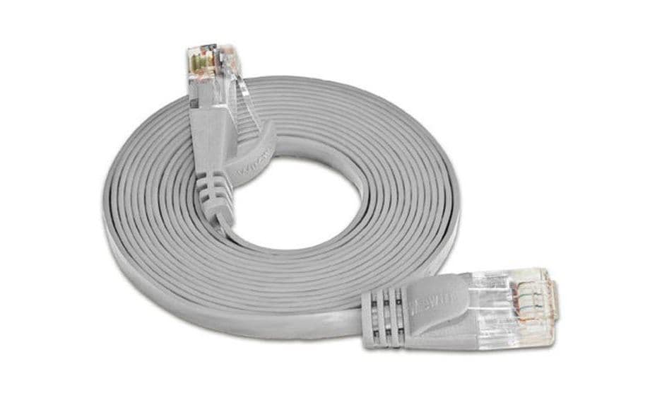 SLIM, Slimpatchkabel RJ-45 - RJ-45, Cat 6,