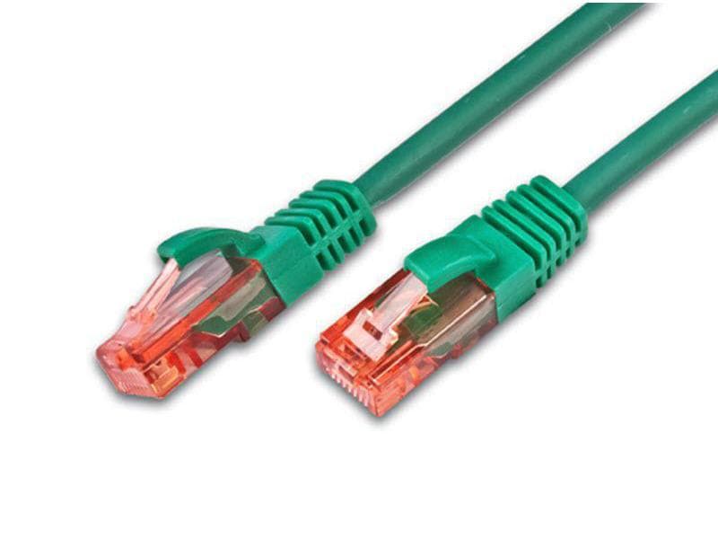 Wirewin | Patchkabel 30m, Grün, Cat.6 | UTP ungeschirmt