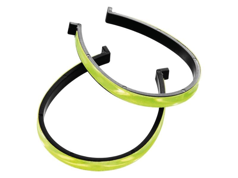 wowow | TROUSER CLIPS | Hosenspangen reflektierend GELB 1 Paar