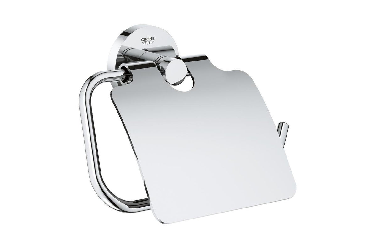 GROHE Essentials WC-Papierhalter mit cover